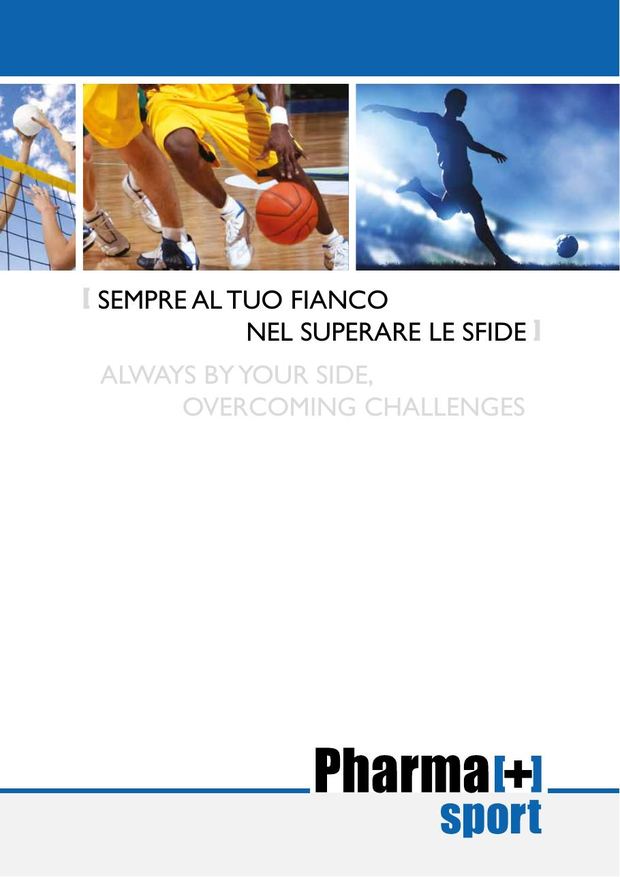 Catalogo Pharmapiù — Sport