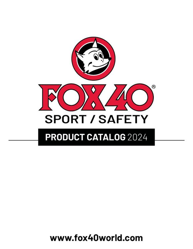 Catalogo Fox 40 — sport e sicurezza